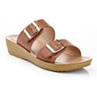 Henry Ferrera Comfort 52 Women's Wedge Sandals, Size: Medium (8.5), Brown
