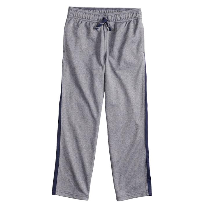 Boys 4-12 Jumping Beans&reg; Tricot Active Pants, Size: 10, Dark Blue