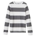 Boys 8-20 Urban Pipeline Striped Thermal Tee, Boy's, Size: Medium, White