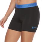 Women's Nike Training Mid-rise Base Layer Shorts, Size: Xl, Grey (charcoal)