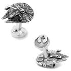 Star Wars 3d Millennium Falcon Cuff Links, Men's, Silver