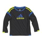 Boys 4-7x Adidas Climacool Tee, Boy's, Size: 4, Grey (charcoal)