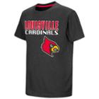 Boys 8-20 Campus Heritage Louisville Cardinals Heathered Tee, Boy's, Size: L(14/16), Dark Red