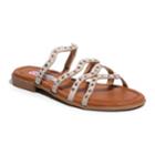 2 Lips Too Too Estelle Women's Sandals, Size: Medium (8.5), White