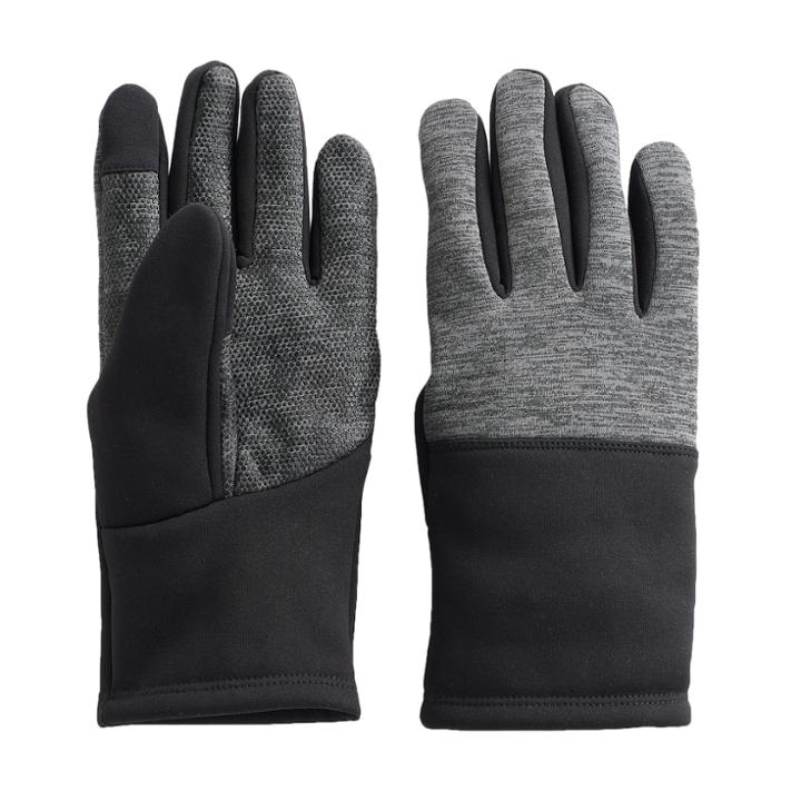 Men's Tek Gear&reg;&reg; Warmtek Stretch Touchscreen Gloves, Size: S/m, Black