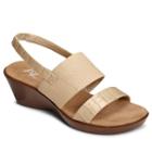 A2 By Aerosoles Eyesight Slingback Wedge Sandals - Women, Women's, Size: Medium (9), Med Yellow