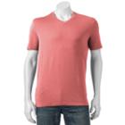 Men's Sonoma Goods For Life&trade; Flexwear Classic-fit Performance V-neck Tee, Size: Large, Med Pink