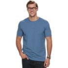 Big & Tall Sonoma Goods For Life&trade; Supersoft Stretch Crewneck Tee, Men's, Size: Xl Tall, Blue (navy)