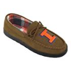 Men's Illinois Fighting Illini Microsuede Moccasins, Size: 8, Brown