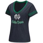 Women's Notre Dame Fighting Irish Varsity Tee, Size: Medium, Blue (navy)