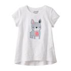 Girls 4-10 Jumping Beans&reg; Embroidered Graphic Tee, Girl's, Size: 7, White