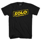 Boys 8-20 Han Solo Logo Tee, Size: Large, Black