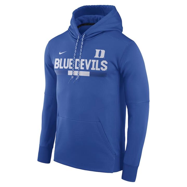 Men's Nike Duke Blue Devils Therma-fit Hoodie, Size: Xl