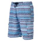 Men's Hemisphere Teslan Flex Cargo Board Shorts, Size: Large, Red