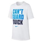Boys 8-20 Nike Can't Guard Tee, Size: Medium, White