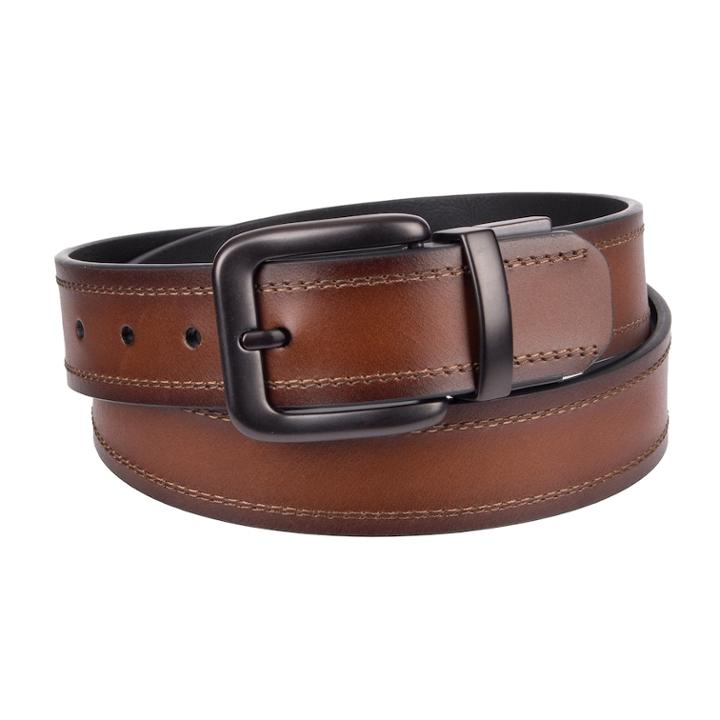 Men's Levi's&reg; Leather Reversible Belt, Size: Small, Grey