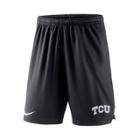 Men's Nike Tcu Horned Frogs Football Dri-fit Shorts, Size: Small, Black