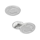 Dayna U Sterling Silver Penn State Nittany Lions Cuff Links, Men's, Grey