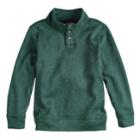 Boys 4-12 Sonoma Goods For Life&trade; Pullover Mock Neck Sweater, Size: 5, Dark Green