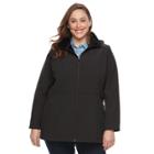 Plus Size Zeroxposur Evie Softshell Jacket, Women's, Size: 2xl, Black
