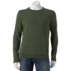Big & Tall Sonoma Goods For Life&trade; Classic-fit Solid Fine Gauge Crewneck Sweater, Men's, Size: Xxl Tall, Lt Green