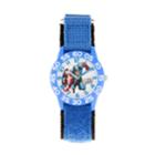 Marvel Avengers Assemble Captain America Kids' Time Teacher Watch, Boy's, Size: Medium, Blue