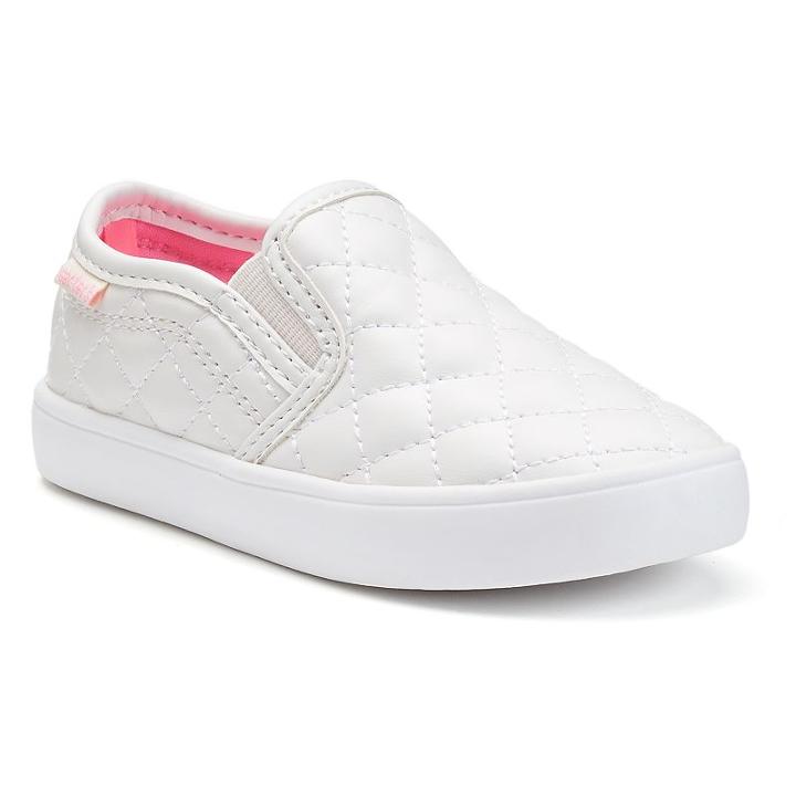 Carter's Tween 5 Toddler Girls' Shoes, Girl's, Size: 11, White