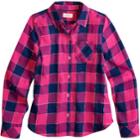 Girls 7-16 & Plus Size So&reg; Plaid Button-down Shirt, Size: 14, Med Pink