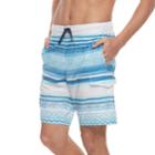 Men's Sonoma Goods For Life&trade; Flexwear Swim Trunks, Size: Medium, Natural