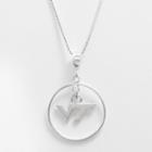 Dayna U Virginia Tech Hokies Sterling Silver Logo Pendant, Women's, Size: 16, Grey
