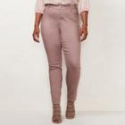 Plus Size Lc Lauren Conrad Color Skinny Jeans, Women's, Size: 22w T/l, Med Purple