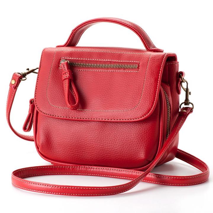 Buxton Kangaroo Crossbody Bag, Women's, Red