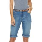 Women's Gloria Vanderbilt Rachel Bermuda Shorts, Size: 4, Blue