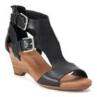 Croft & Barrow&reg; Geraldine Women's Ortholite Wedge Sandals, Size: Medium (9.5), Black