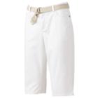 Croft & Barrow&reg; Solid Skimmer Pants, Women's, Size: 18, White
