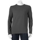 Big & Tall Croft & Barrow&reg; Solid Pocket Tee, Men's, Size: 2xb, Dark Grey