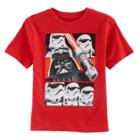 Boys 4-7 Lego Star Wars Darth Vader & Stormtrooper Graphic Tee, Size: 5-6, Red