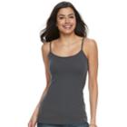 Women's Sonoma Goods For Life&trade; Everyday Camisole, Size: Xxl, Grey (charcoal)