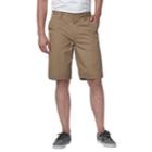 Men's Vans Splitter Slim-fit Chino Shorts, Size: 32, Med Brown