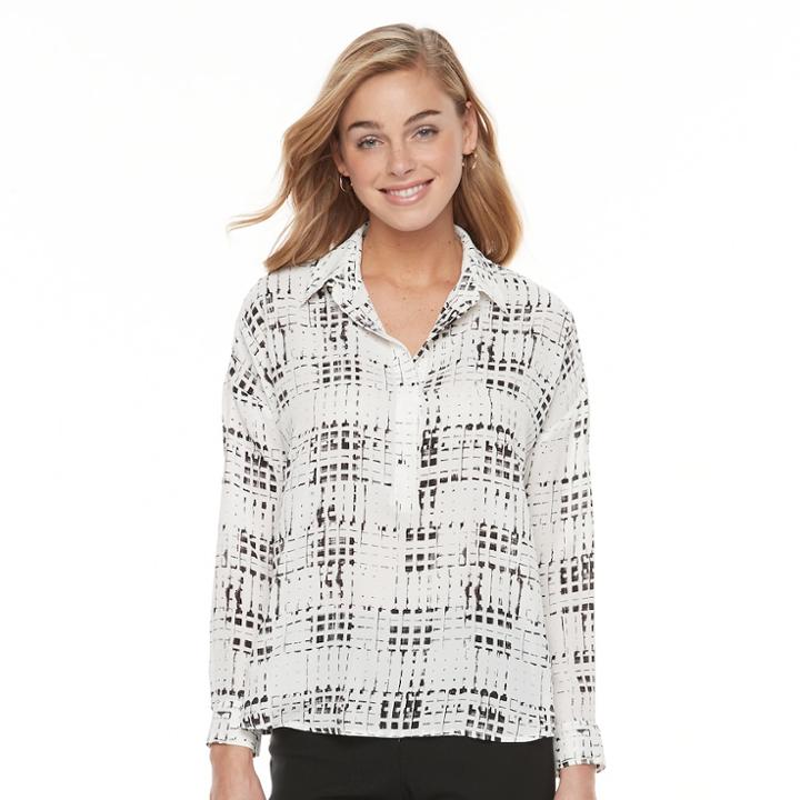Women's Apt. 9&reg; Dolman Top, Size: Small, Dark Grey