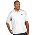 Men's Antigua New England Revolution Xtra-lite Desert-dry Pique Performance Polo, Size: 3xl, White