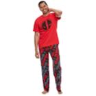 Men's Marvel Deadpool Tee & Lounge Pants Set, Size: Medium, Brt Red