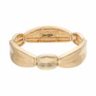 Napier Polished Link Stretch Bracelet, Women's, Gold