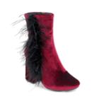 Olivia Miller Bushwick Women's Ankle Boots, Size: 6.5, Light Red