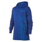 Boys 8-20 Nike Dry Pullover Hoodie, Size: Small, Blue
