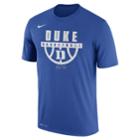 Men's Nike Duke Blue Devils Dri-fit Basketball Tee, Size: Medium