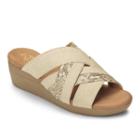 A2 By Aerosoles Flower Power Women's Wedge Sandals, Size: 5.5 Med, Yellow Oth