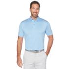 Men's Grand Slam Jacquard Polo, Size: Medium, Azure Blue