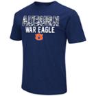 Men's Campus Heritage Auburn Tigers Camo Wordmark Tee, Size: Xl, Blue (navy)