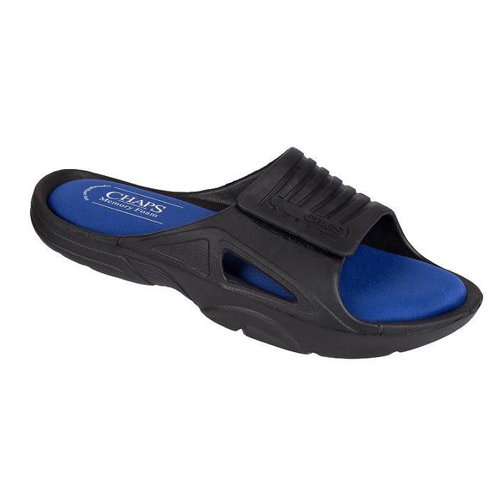 Men's Chaps Memory Foam Slide Sandals, Size: Xl, Oxford
